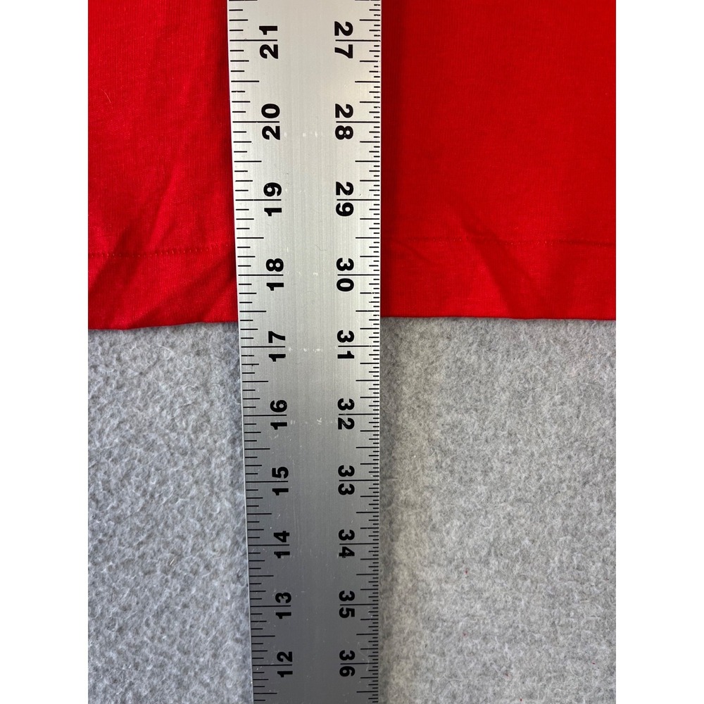 Vintage Washingon DC Shirt Men XL Red Single Stitch 90s Short Sleeve Embroidered - Picture 5 of 10